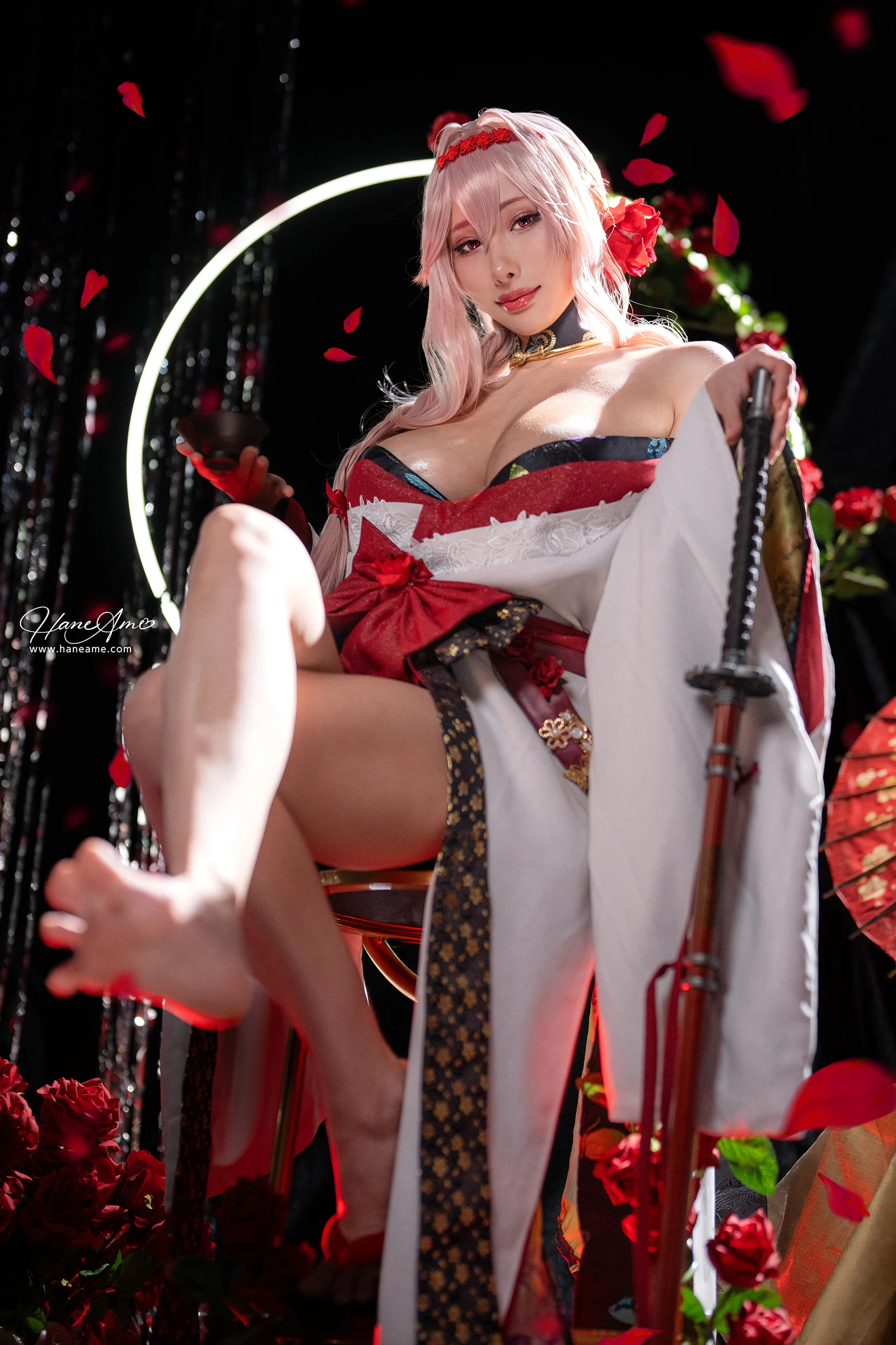 图片[5]-Hane Ame 雨波写真 NIKKE 紅蓮 暗影-COS世界